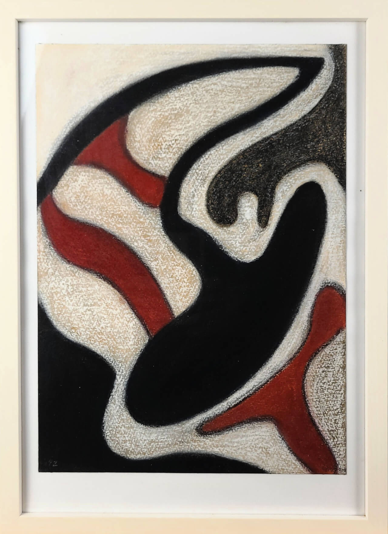 Ohne Titel 9 - Pastellzeichnung <br><span class="got-person">Veronika Martin Mantel</span> - Image 2